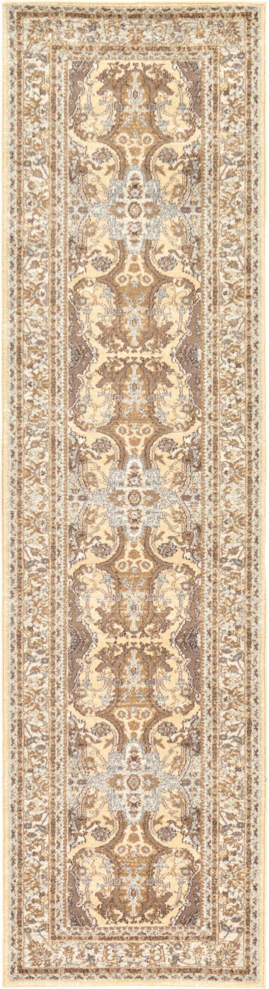 Antique Tapestry Collection Area Rug -  Windsor Runner Cream  lifestyle 53