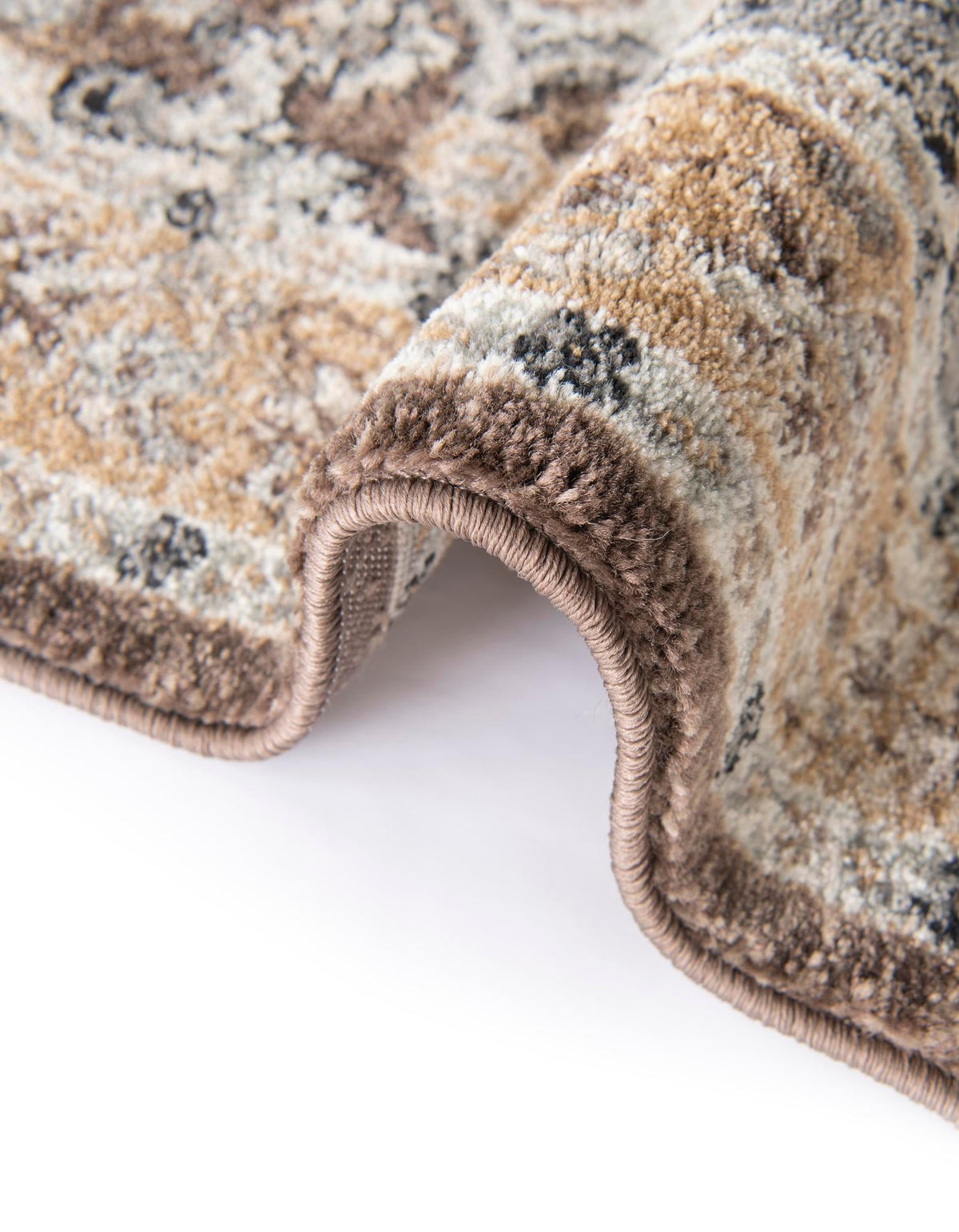 Antique Tapestry Collection Area Rug -  Windsor Rectangle Brown  lifestyle 55