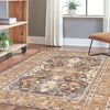 Antique Tapestry Collection Area Rug -  Windsor Rectangle Brown  lifestyle 60