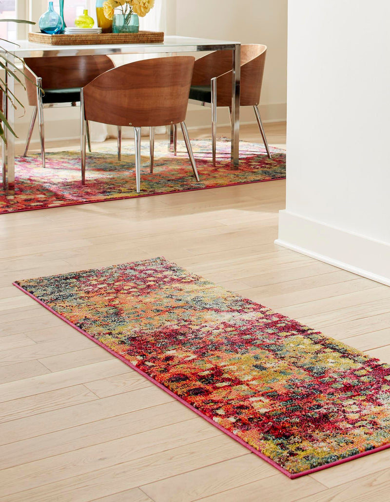 Sevilla Splendor Collection Area Rug -  Andalusia Runner Multi  lifestyle 40