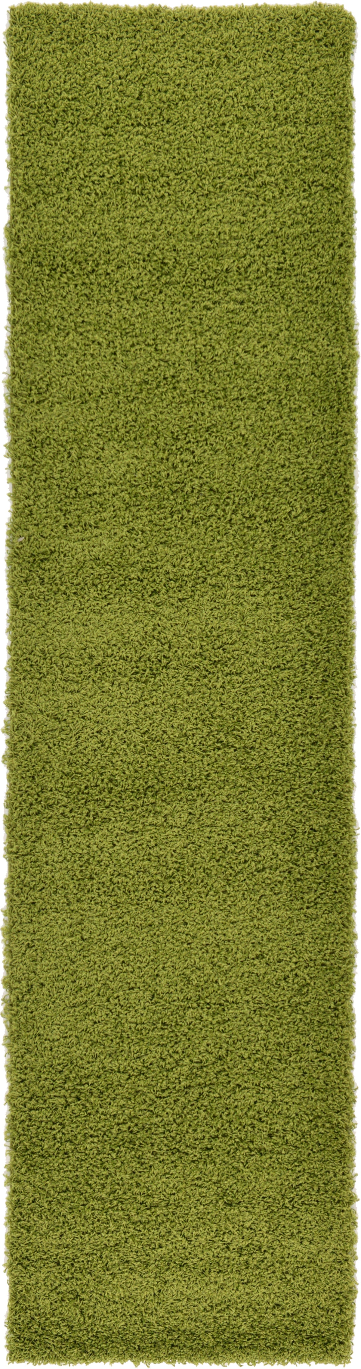 Plush Oasis Collection Area Rug - Serenity (Green) Runner Green Main