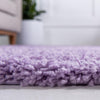 Plush Oasis Collection Area Rug - Serenity (Lilac) Rectangle Lilac  lifestyle 10