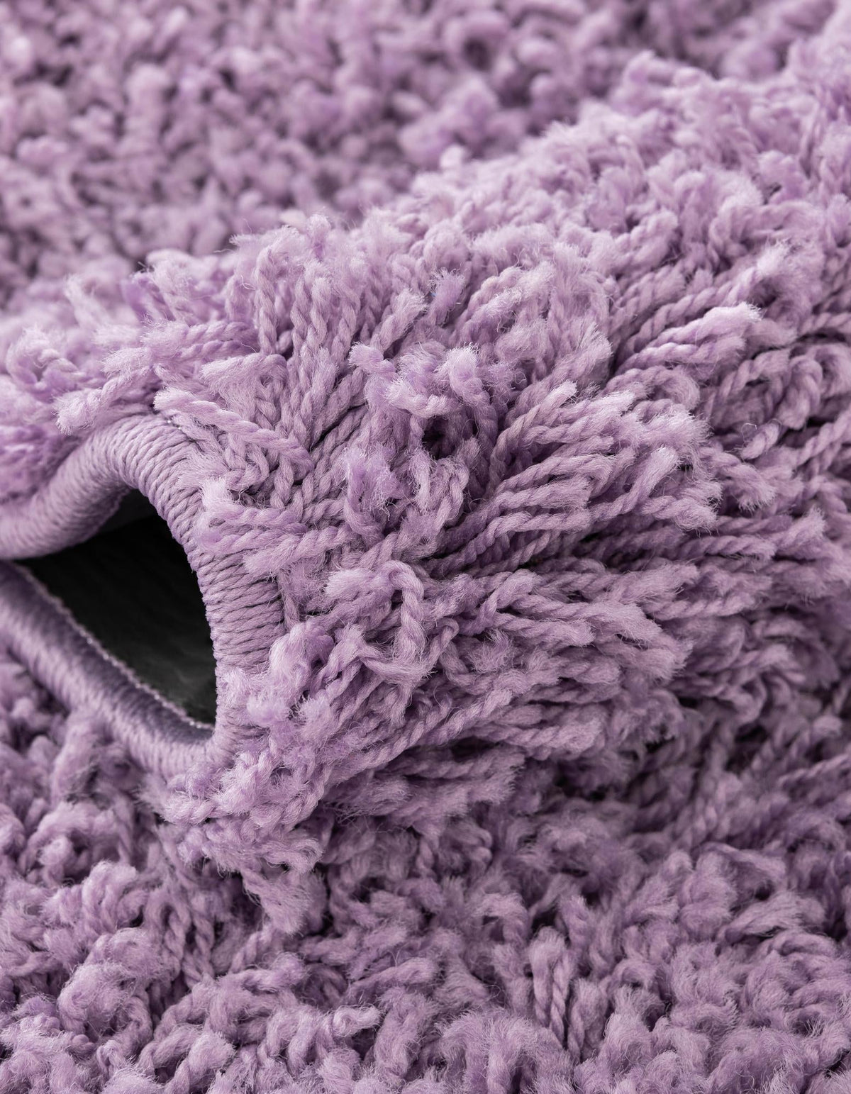 Plush Oasis Collection Area Rug - Serenity (Lilac) Rectangle Lilac  lifestyle 11
