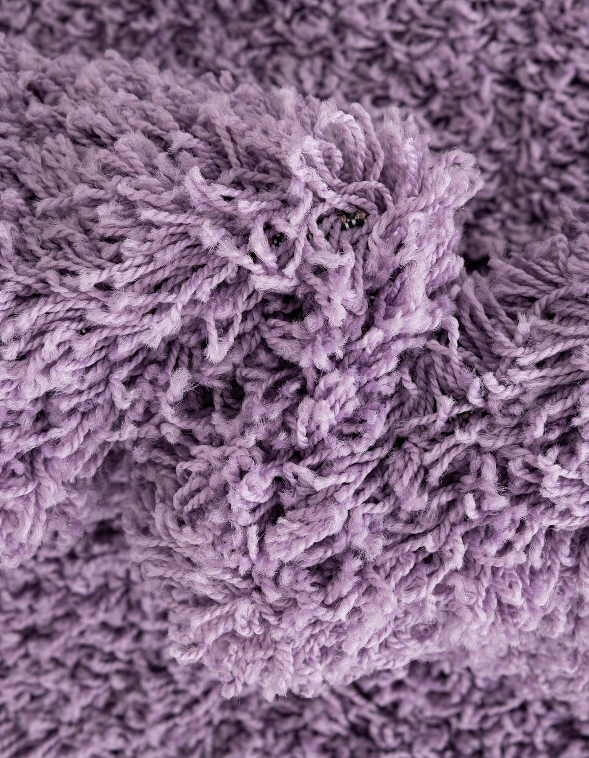 Plush Oasis Collection Area Rug - Serenity (Lilac) Rectangle Lilac  lifestyle 12