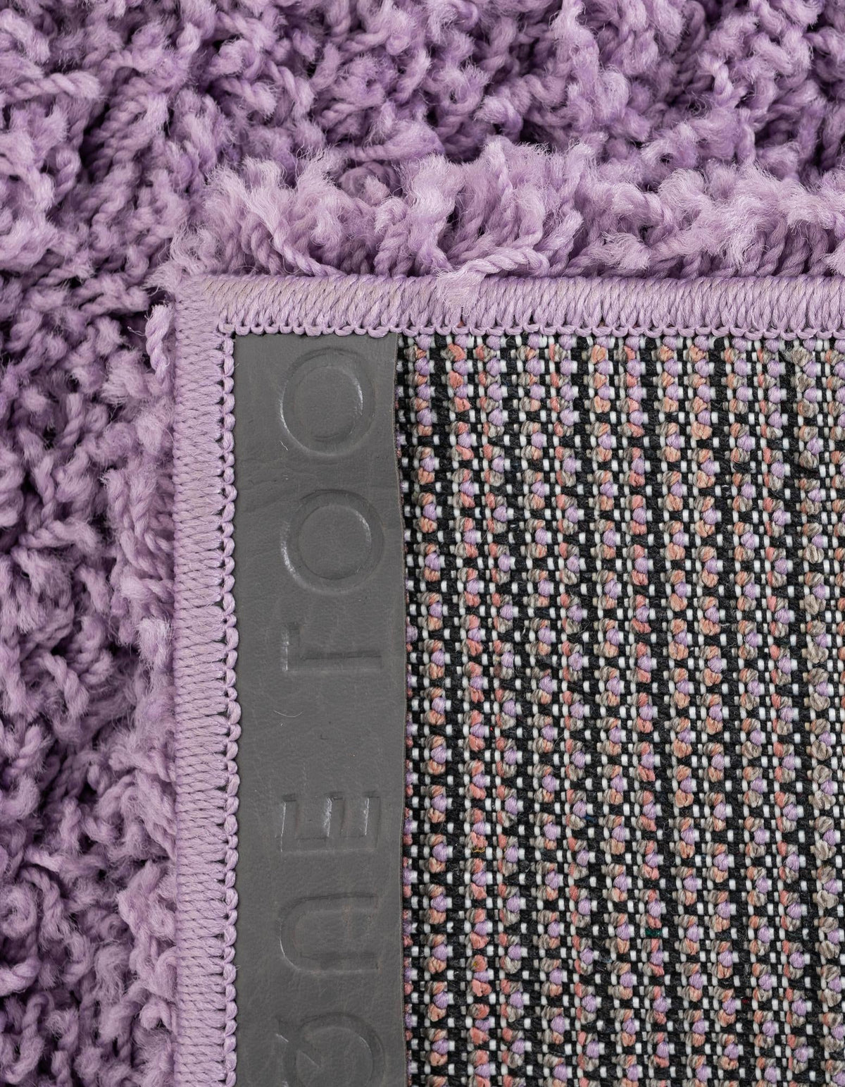 Plush Oasis Collection Area Rug - Serenity (Lilac) Rectangle Lilac  lifestyle 13