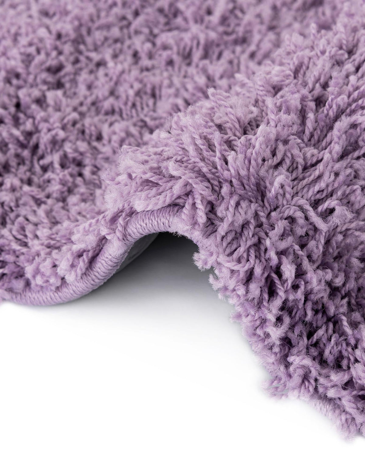 Plush Oasis Collection Area Rug - Serenity (Lilac) Rectangle Lilac  lifestyle 14
