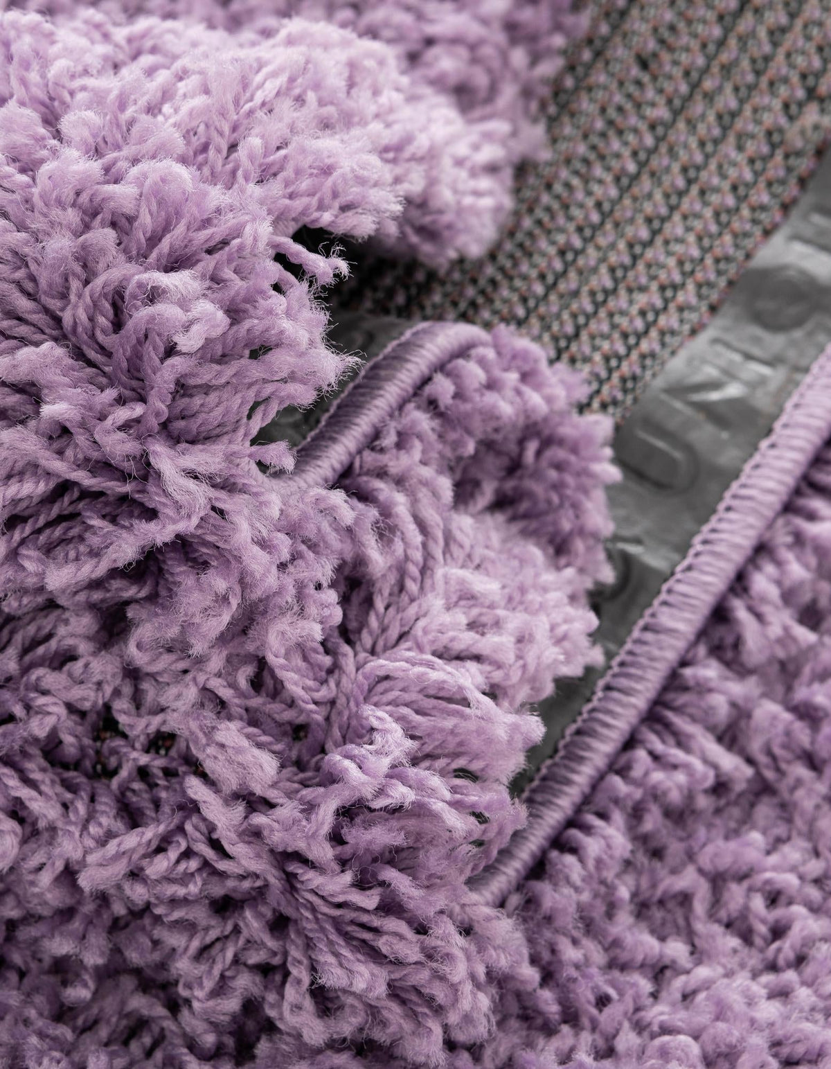 Plush Oasis Collection Area Rug - Serenity (Lilac) Rectangle Lilac  lifestyle 17
