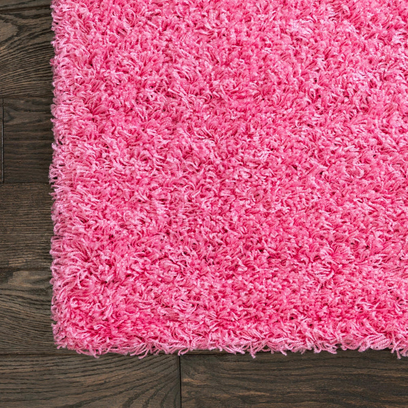 Plush Oasis Collection Area Rug - Serenity (Taffy Pink) Rectangle Taffy Pink  lifestyle 13