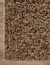 Plush Oasis Collection Area Rug - Serenity (Sandy Brown) Square Sandy Brown  lifestyle 20
