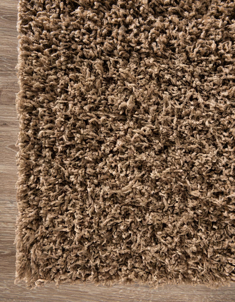 Plush Oasis Collection Area Rug - Serenity (Sandy Brown) Square Sandy Brown  lifestyle 20