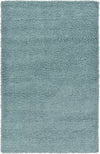 Plush Oasis Collection Area Rug - Serenity (Light Blue) Rectangle Light Blue  lifestyle 2