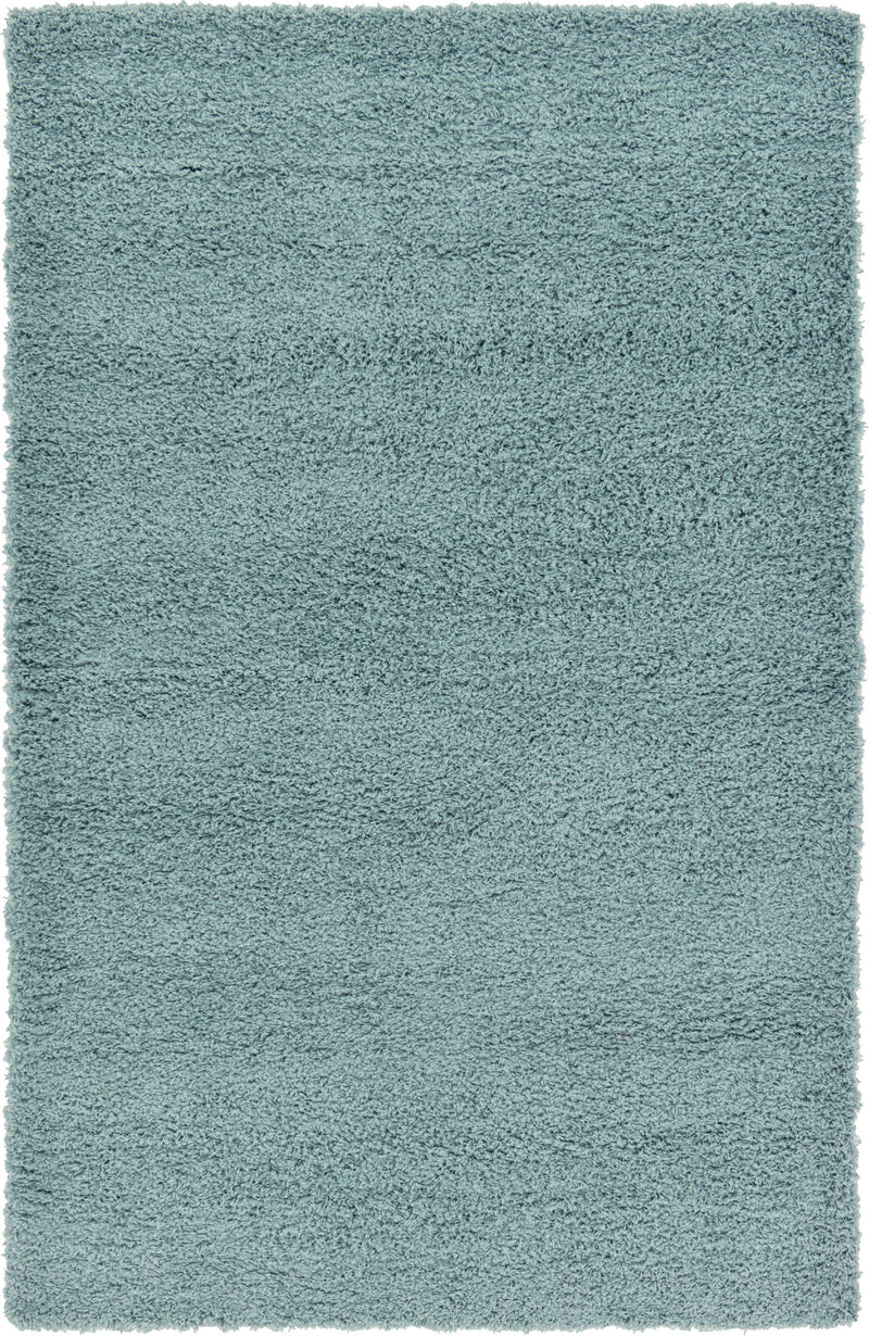 Plush Oasis Collection Area Rug - Serenity (Light Blue) Rectangle Light Blue  lifestyle 2