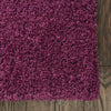 Plush Oasis Collection Area Rug - Serenity (Eggplant Purple) Runner Eggplant Purple  lifestyle 93