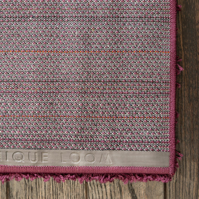 Plush Oasis Collection Area Rug - Serenity (Eggplant Purple) Runner Eggplant Purple  lifestyle 94