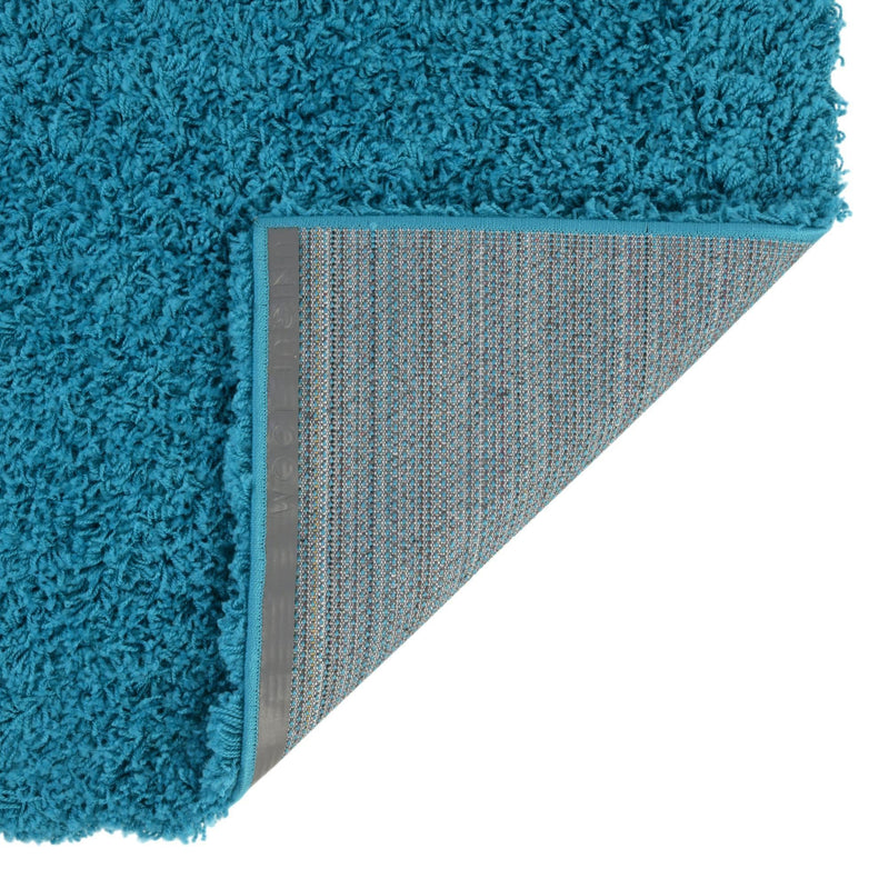 Plush Oasis Collection Area Rug - Serenity (Turquoise) Rectangle Turquoise  lifestyle 10