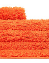 Plush Oasis Collection Area Rug - Serenity (Tiger Orange) Rectangle Tiger Orange  lifestyle 34