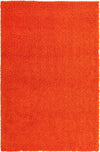 Plush Oasis Collection Area Rug - Serenity (Tiger Orange) Rectangle Tiger Orange  lifestyle 2