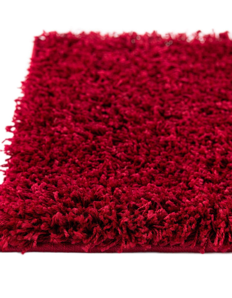 Plush Oasis Collection Area Rug - Serenity (Cherry Red) Rectangle Cherry Red  lifestyle 10