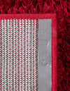Plush Oasis Collection Area Rug - Serenity (Cherry Red) Rectangle Cherry Red  lifestyle 11