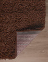 Plush Oasis Collection Area Rug - Serenity (Chocolate Brown) Rectangle Chocolate Brown  lifestyle 45