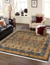 Chelsea Elegance Collection Area Rug -  Brompton (Navy Blue) Square Navy Blue  lifestyle 51