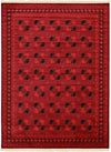 Samarkand Elegance Collection Area Rug -  Nurota Rectangle Red Main