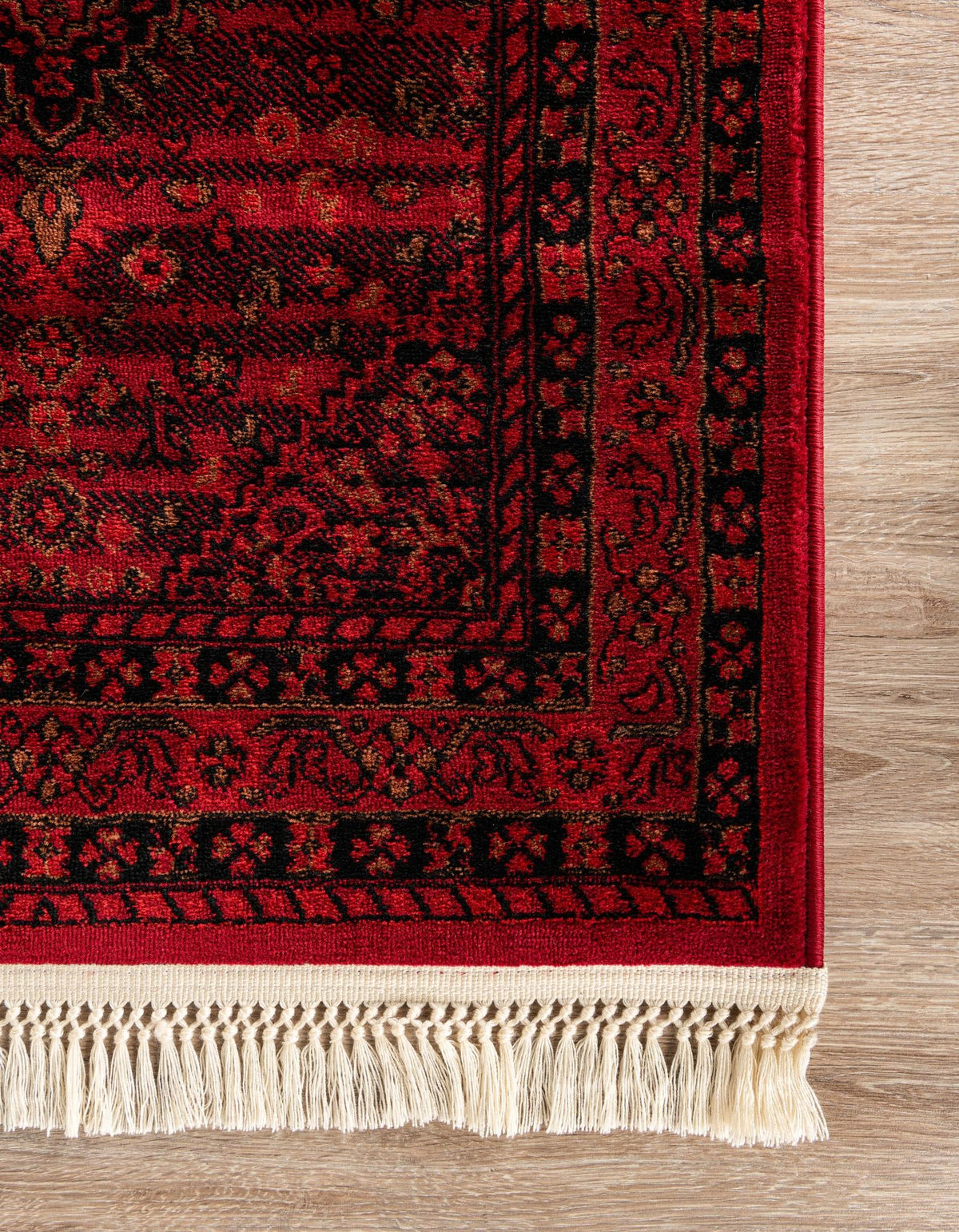 Samarkand Elegance Collection Area Rug -  Zarafshan Rectangle Red  lifestyle 6