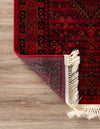 Samarkand Elegance Collection Area Rug -  Zarafshan Rectangle Red  lifestyle 7