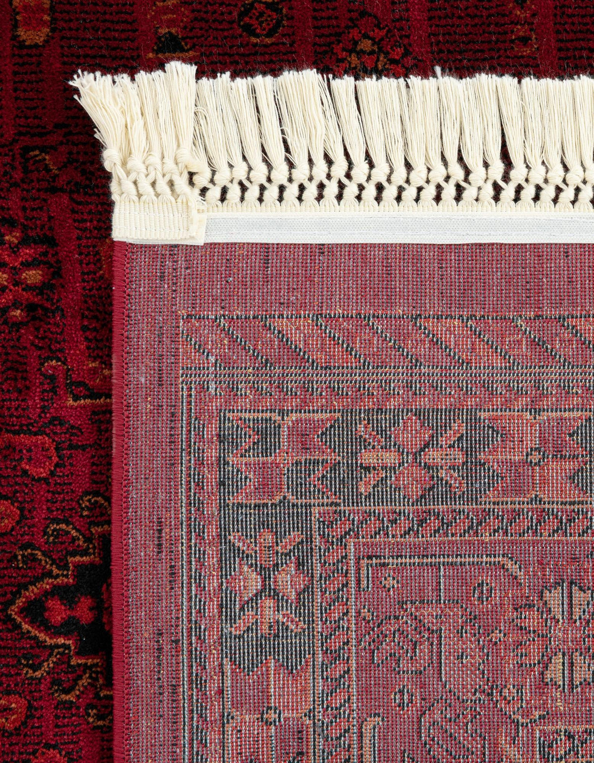 Samarkand Elegance Collection Area Rug -  Zarafshan Rectangle Red  lifestyle 8