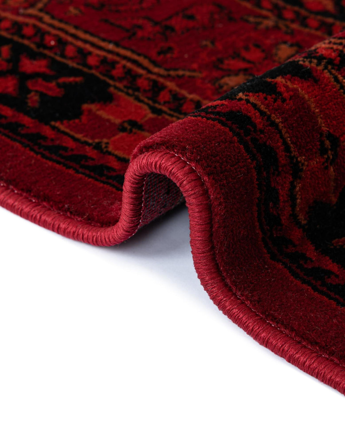 Samarkand Elegance Collection Area Rug -  Zarafshan Rectangle Red  lifestyle 9