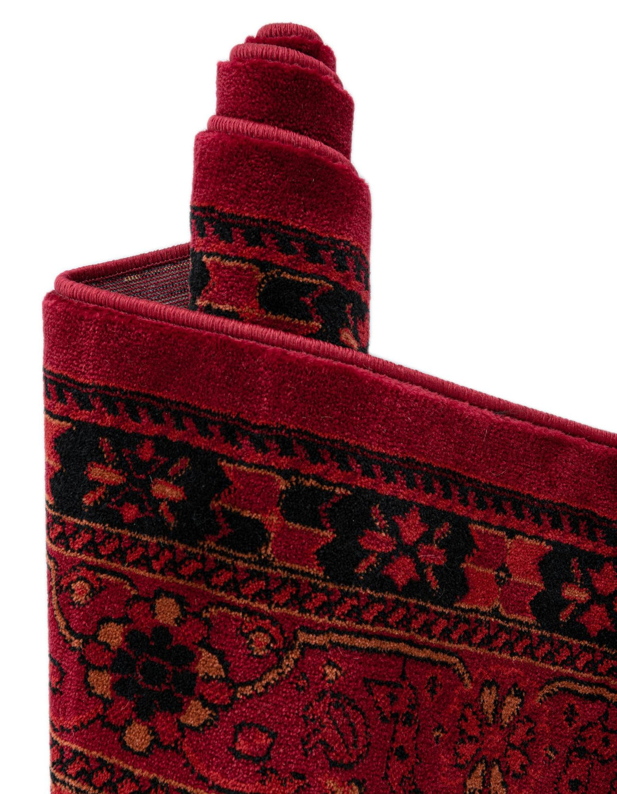 Samarkand Elegance Collection Area Rug -  Zarafshan Rectangle Red  lifestyle 10