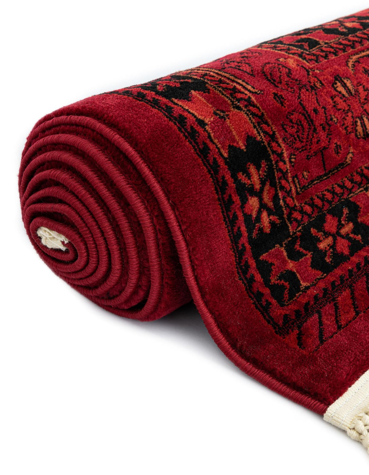 Samarkand Elegance Collection Area Rug -  Zarafshan Rectangle Red  lifestyle 11