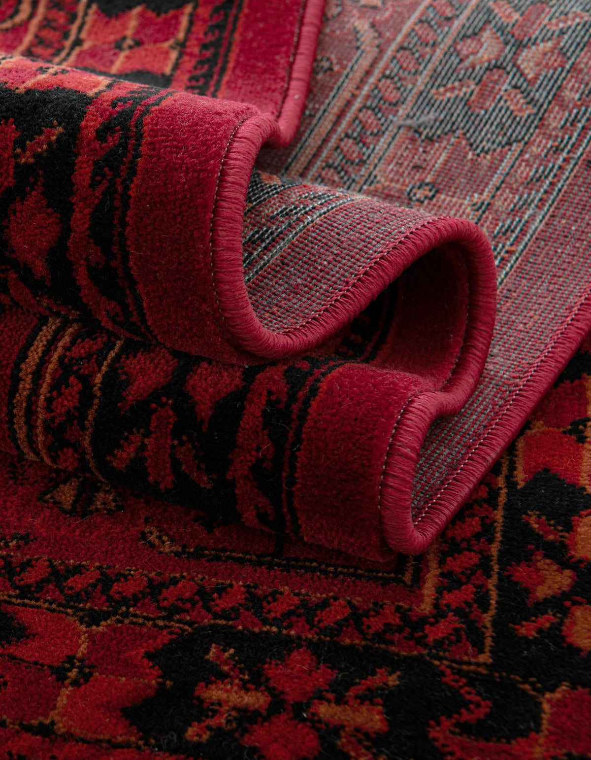 Samarkand Elegance Collection Area Rug -  Zarafshan Rectangle Red  lifestyle 12