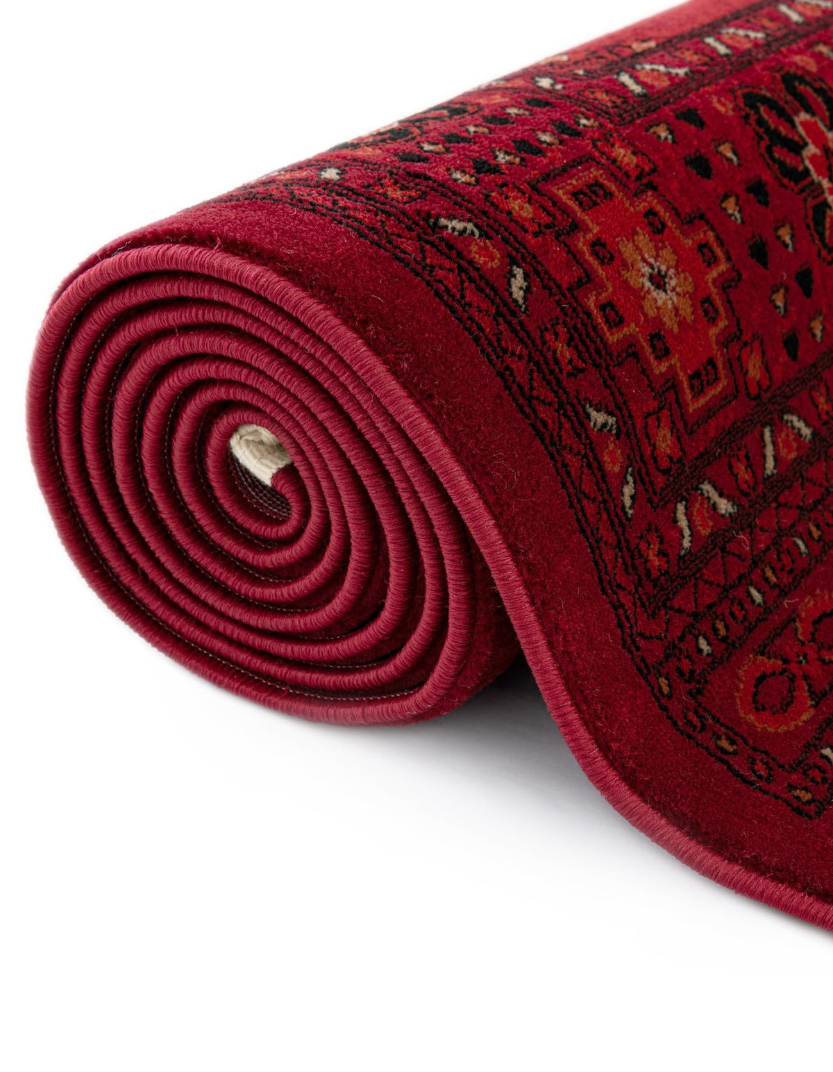 Samarkand Elegance Collection Area Rug -  Fergana Rectangle Red  lifestyle 12