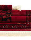 Samarkand Elegance Collection Area Rug -  Fergana Rectangle Red  lifestyle 14