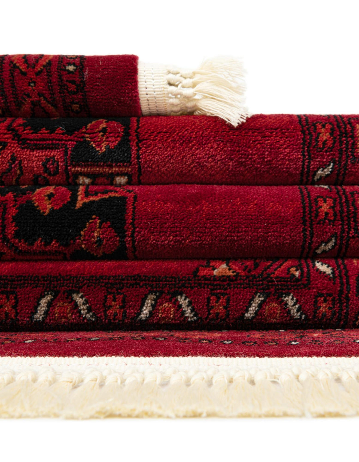 Samarkand Elegance Collection Area Rug -  Fergana Rectangle Red  lifestyle 14