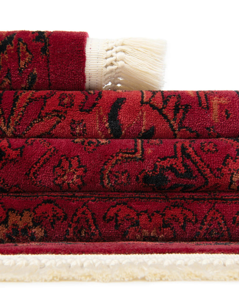 Samarkand Elegance Collection Area Rug -  Samanid Rectangle Red  lifestyle 14
