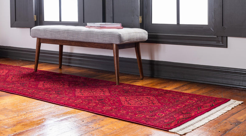 Samarkand Elegance Collection Area Rug -  Samanid Runner Red  lifestyle 24