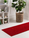 Tonal Oasis Collection Area Rug -  Lenox (Terracotta) Runner Terracotta  lifestyle 15