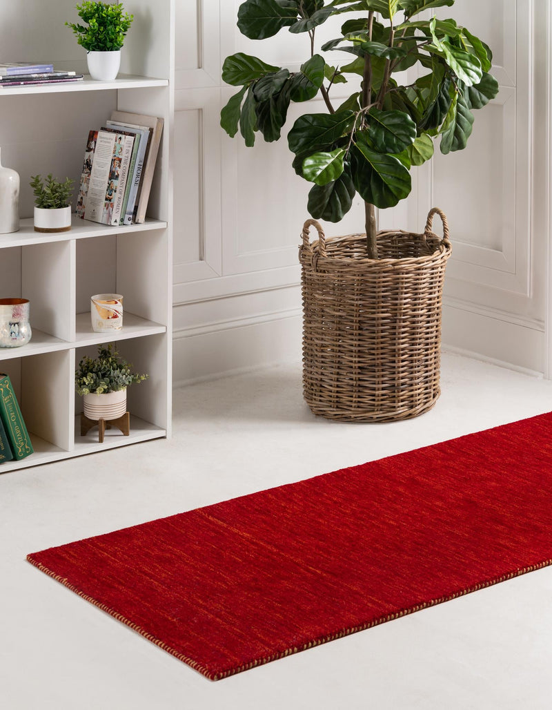 Tonal Oasis Collection Area Rug -  Lenox (Terracotta) Runner Terracotta  lifestyle 15