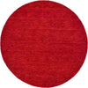 Tonal Oasis Collection Area Rug -  Lenox (Terracotta) Round Terracotta  lifestyle 12