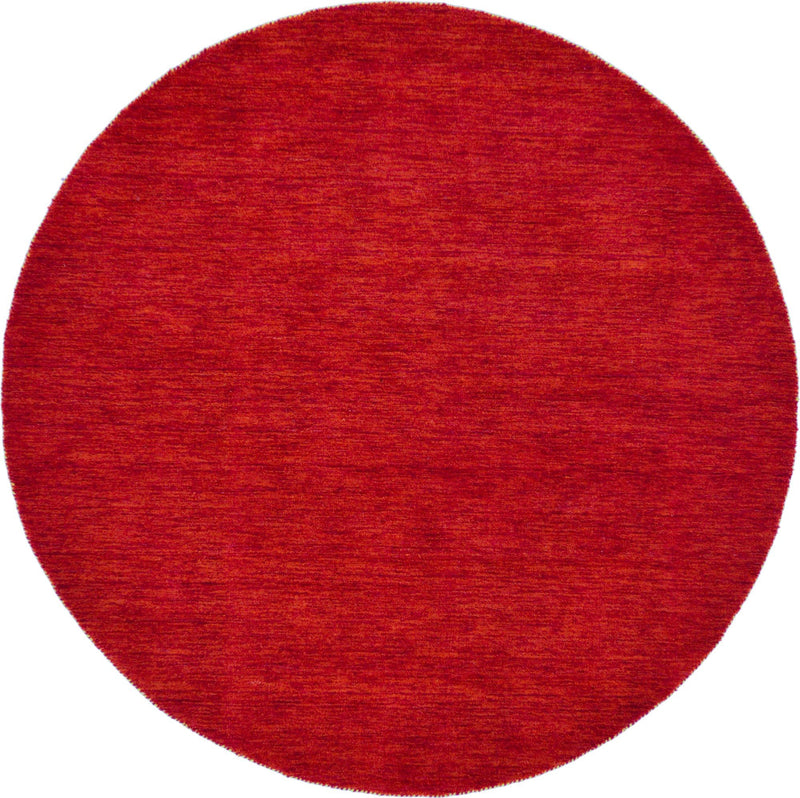 Tonal Oasis Collection Area Rug -  Lenox (Terracotta) Round Terracotta  lifestyle 12