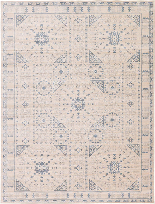 Heritage Retreat Collection Area Rug -  Villa Rectangle Beige Main