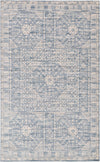 Heritage Retreat Collection Area Rug -  Villa Rectangle Blue  lifestyle 2