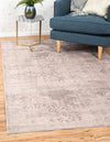 Heritage Retreat Collection Area Rug -  Estate Rectangle Gray  lifestyle 6