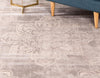 Heritage Retreat Collection Area Rug -  Estate Rectangle Gray  lifestyle 13