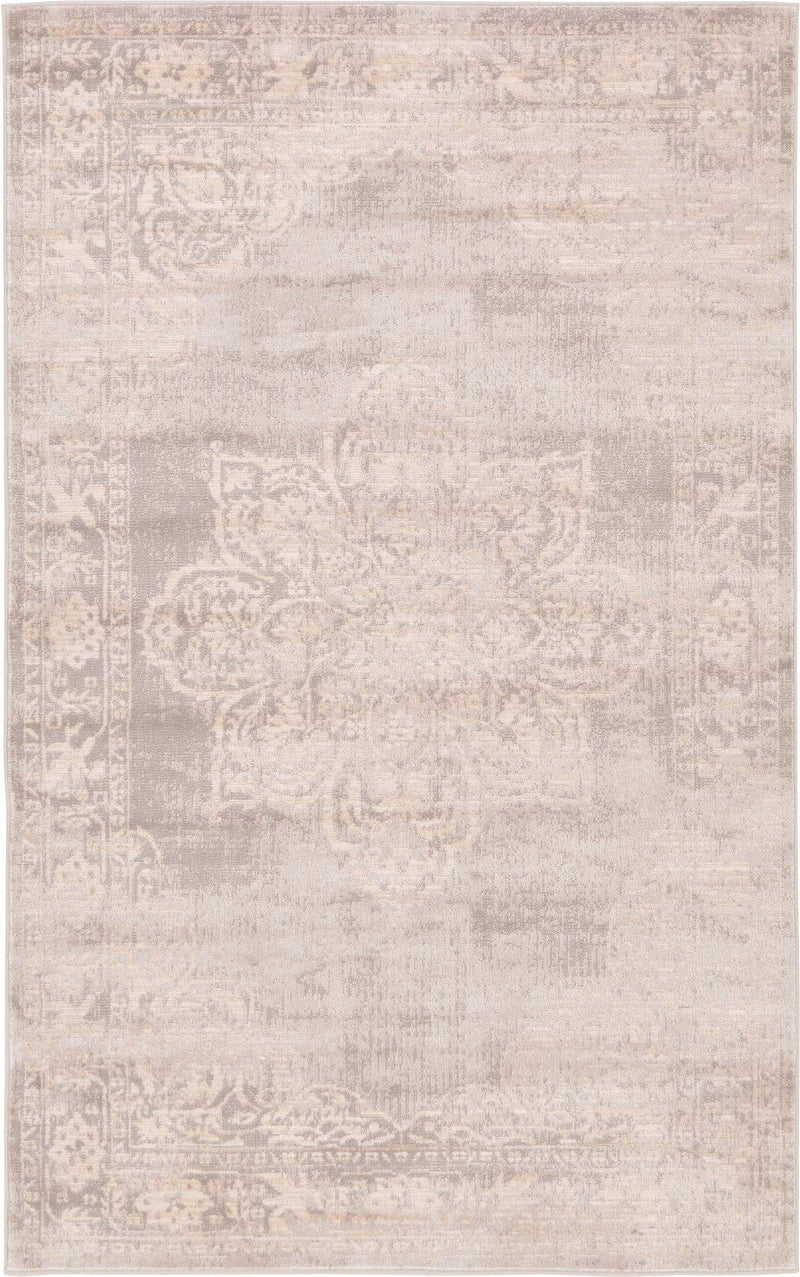 Heritage Retreat Collection Area Rug -  Estate Rectangle Gray  lifestyle 3