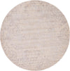 Heritage Retreat Collection Area Rug -  Homestead Round Gray  lifestyle 30
