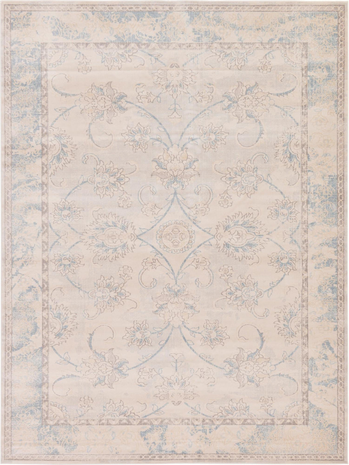 Heritage Retreat Collection Area Rug -  Hearth Rectangle Beige  lifestyle 3