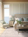 Heritage Retreat Collection Area Rug -  Hearth Square Beige  lifestyle 48
